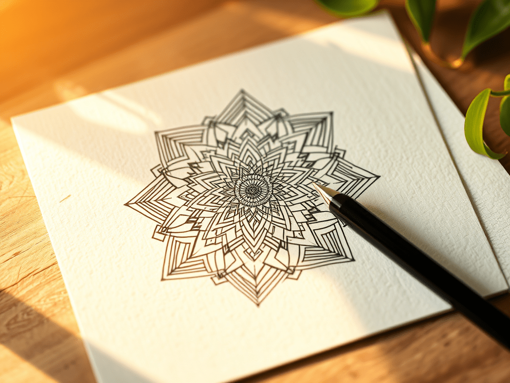 Zentangle : l’art de la simplicité pour un mental plus&nbsp;léger